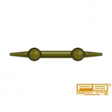 Heli Chod Rubber & Beads Weedy Green